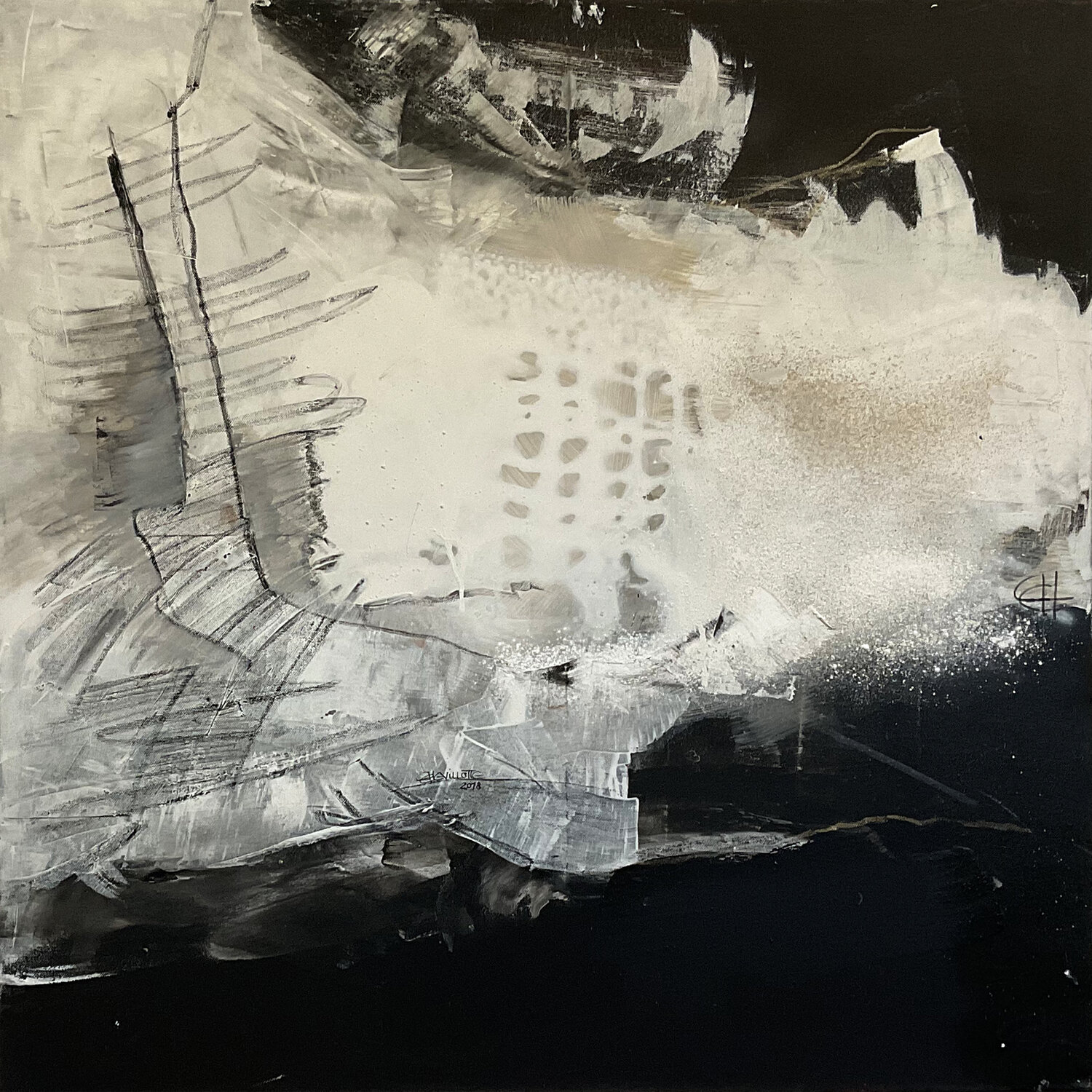 Colorless night Caroline Chevillotte