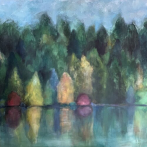 Spring’s Renewal van Akshita LAD, Schilderij te koop op Singulart