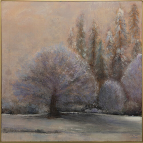 Winter’s Grace van Akshita LAD, Schilderij te koop op Singulart
