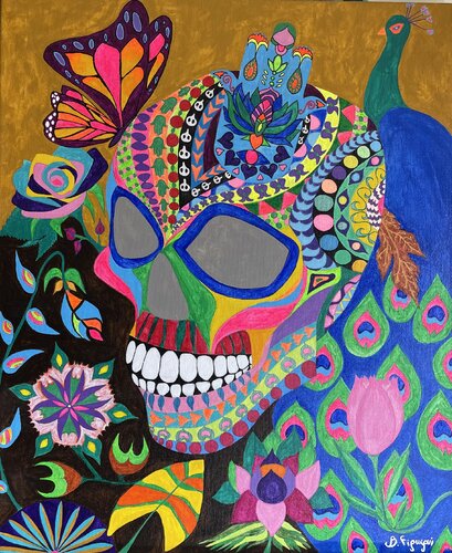 Eternity Carnival van Badr Figuigui, Schilderij te koop op Singulart