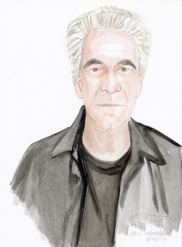  A Watercolor Portrait a Day #130 (Paul Campbell) by Brenda Zlamany, 版畫 for Sale on Singulart