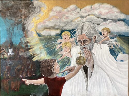 Renaissance knows no return par Bart Wampers, Peinture en vente sur Singulart