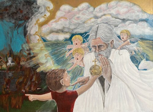 Renaissance knows no return di Bart Wampers, Pittura in vendita su Singulart