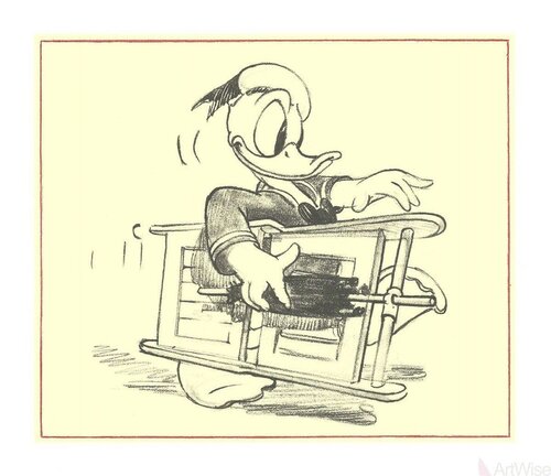 Donald Duck von Walt Disney, Druck kaufen auf Singulart