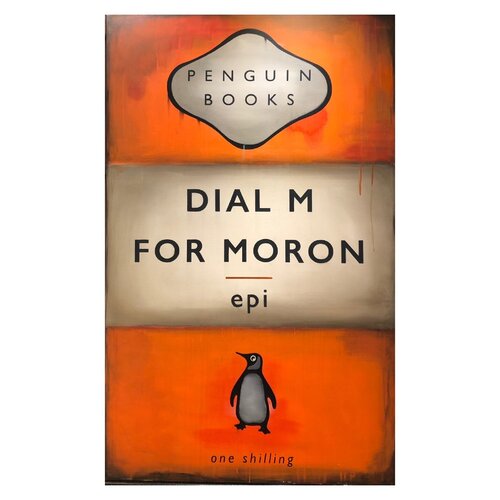 Dial M For Moron (Penguin Book) von epi, Malerei kaufen auf Singulart