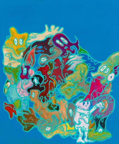 B4 van Fabien Verschaere, Schilderij te koop op Singulart