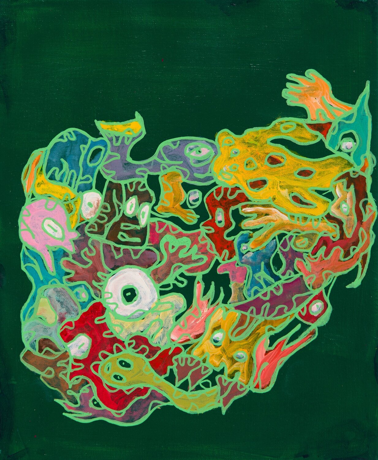 A2 Fabien Verschaere Original painting for sale