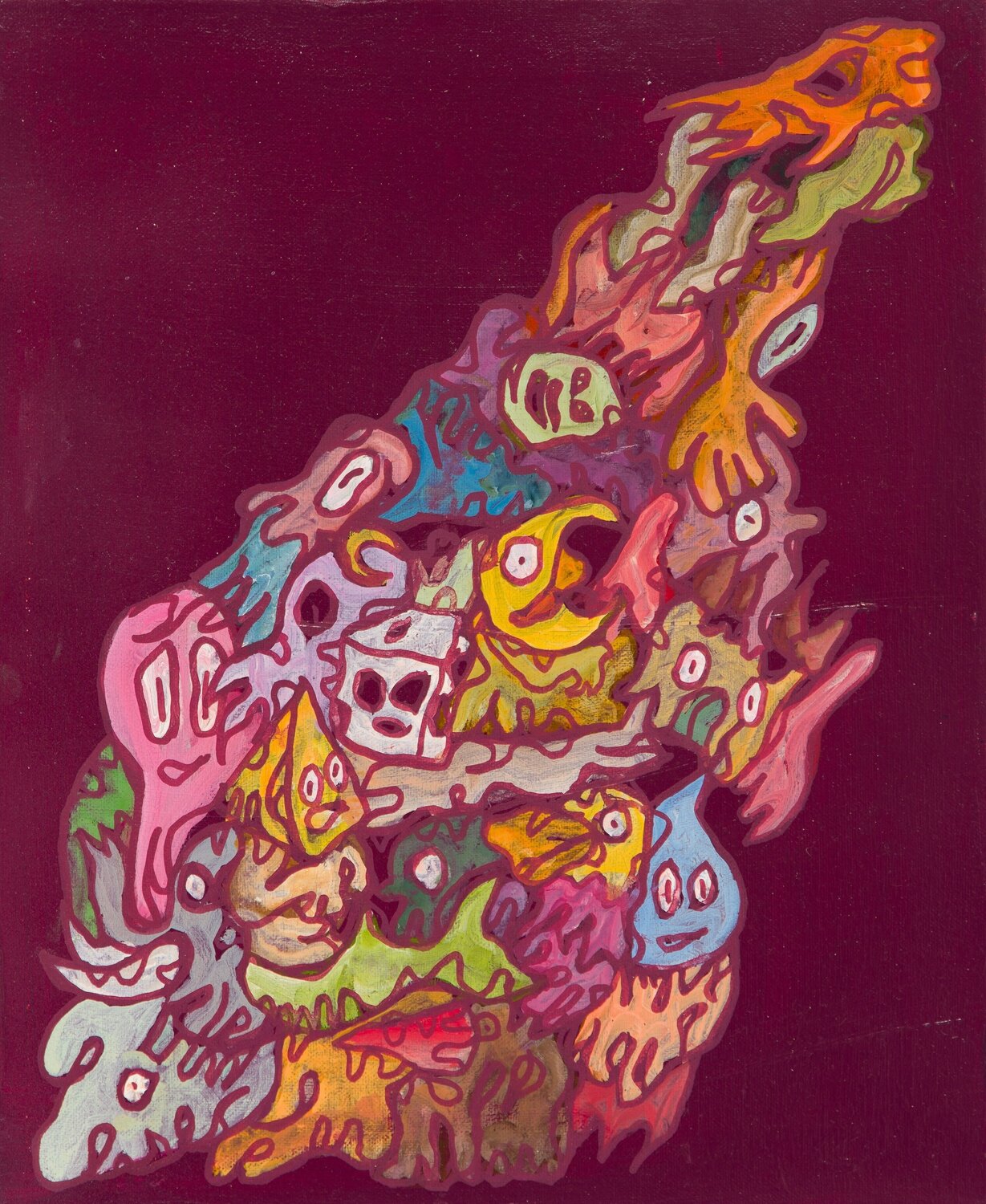 A3 Fabien Verschaere Original painting for sale