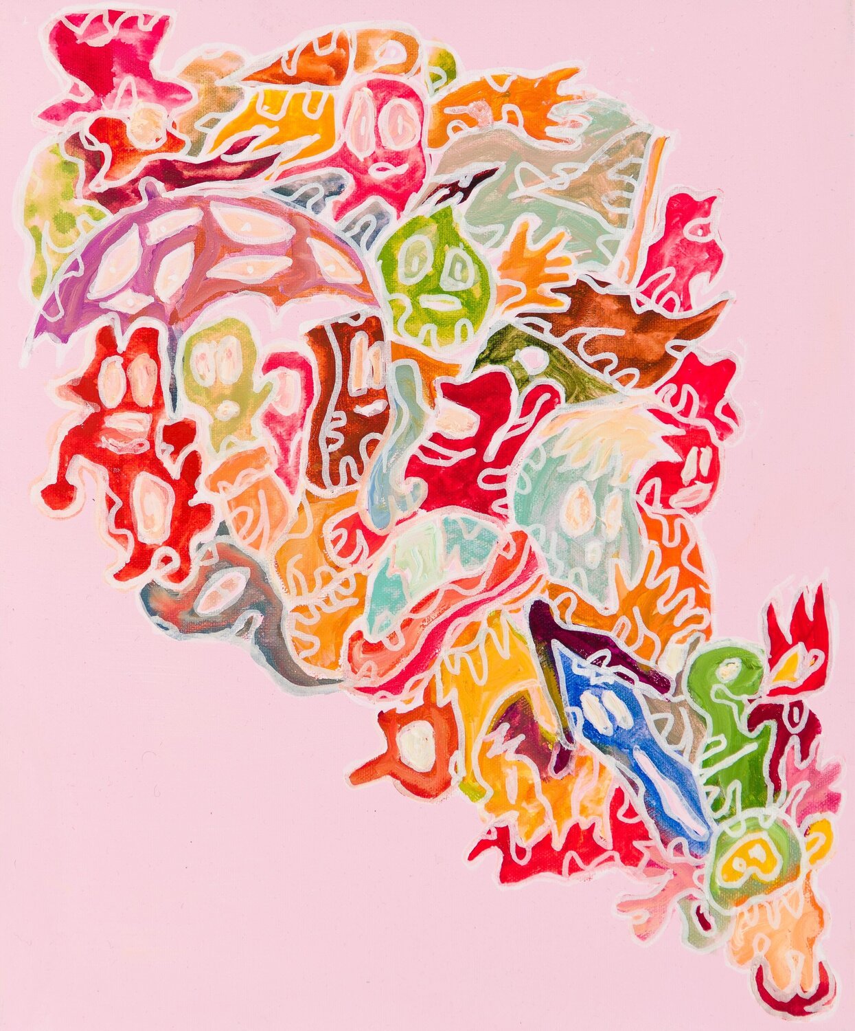 A4 Fabien Verschaere Origineel schilderij te koop