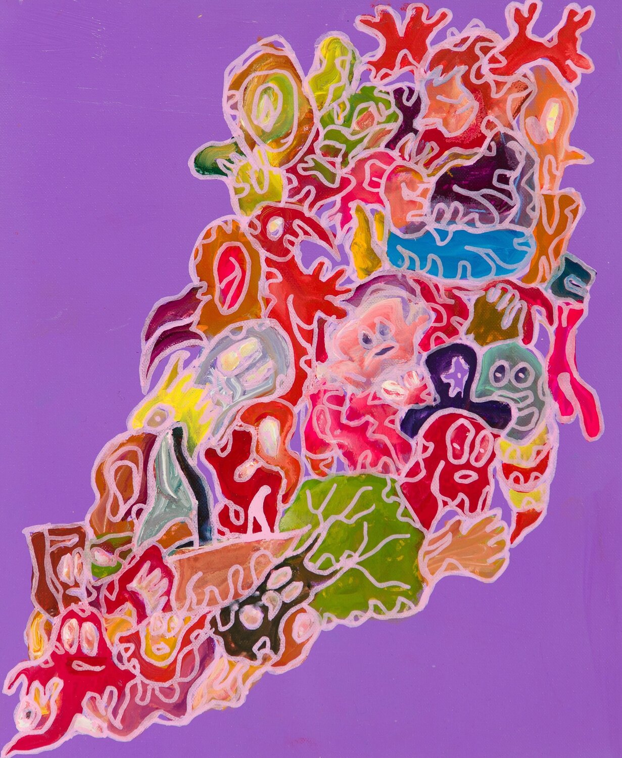 B2 Fabien Verschaere Original painting for sale