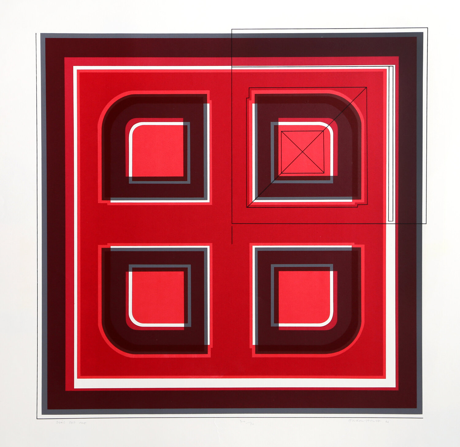 Dial Set One Gordon House Stampa in vendita