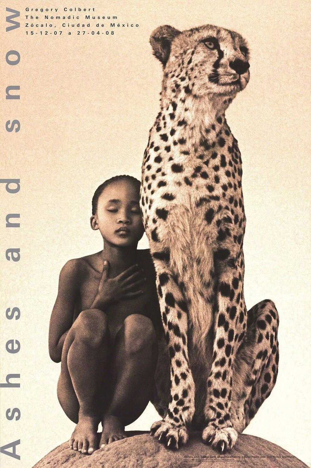 Child with Cheetah, Mexico City Gregory Colbert