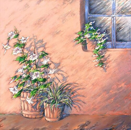 Spoken Shadows by Gustavo Novoa, Painting for Sale on Singulart