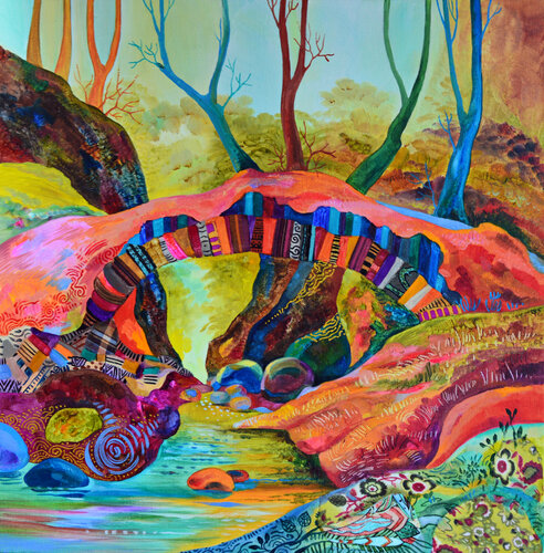 "In The Mountains II" van Silvia Pavlova, Schilderij te koop op Singulart