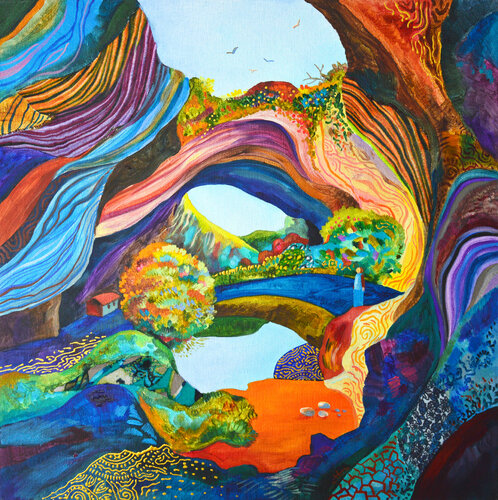 "Contemplation II" van Silvia Pavlova, Schilderij te koop op Singulart