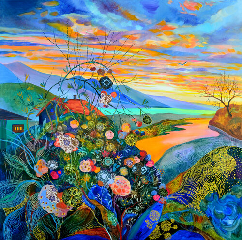 "Coming Home" van Silvia Pavlova, Schilderij te koop op Singulart