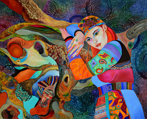 "Roots" van Silvia Pavlova, Schilderij te koop op Singulart