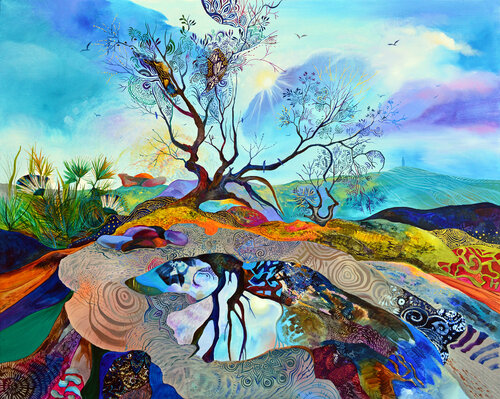 "Angel" van Silvia Pavlova, Schilderij te koop op Singulart