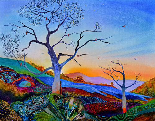 "I'm Waiting For You, Sun" van Silvia Pavlova, Schilderij te koop op Singulart