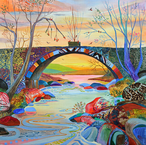 "Early Morning Colors" van Silvia Pavlova, Schilderij te koop op Singulart