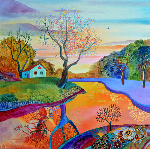 "In The Heat Of The Morning" van Silvia Pavlova, Schilderij te koop op Singulart