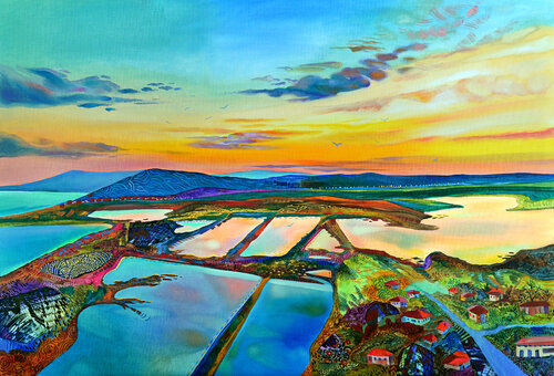 "Free As A Bird" van Silvia Pavlova, Schilderij te koop op Singulart