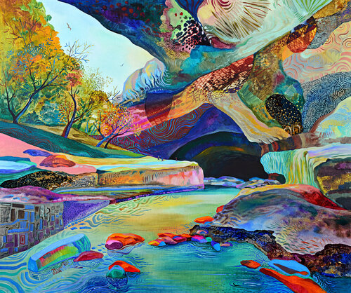 "World Of Colors" van Silvia Pavlova, Schilderij te koop op Singulart