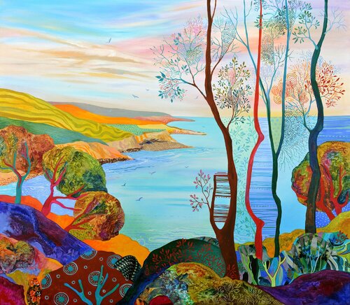 "Gulf Of Dreams" van Silvia Pavlova, Schilderij te koop op Singulart