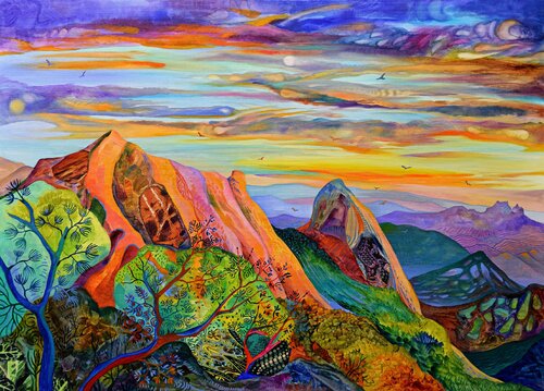 "Warmth Of Dawn" van Silvia Pavlova, Schilderij te koop op Singulart