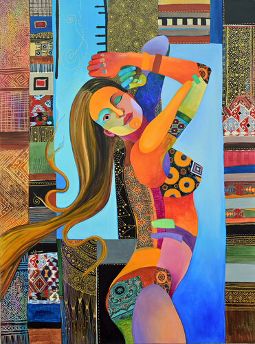 "The Gift Of The Sun" di Silvia Pavlova, Pittura in vendita su Singulart