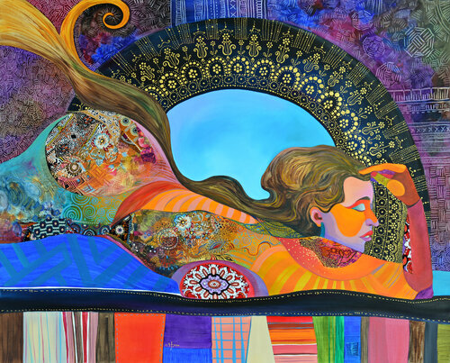 "Tell Me The Future" di Silvia Pavlova, Pittura in vendita su Singulart