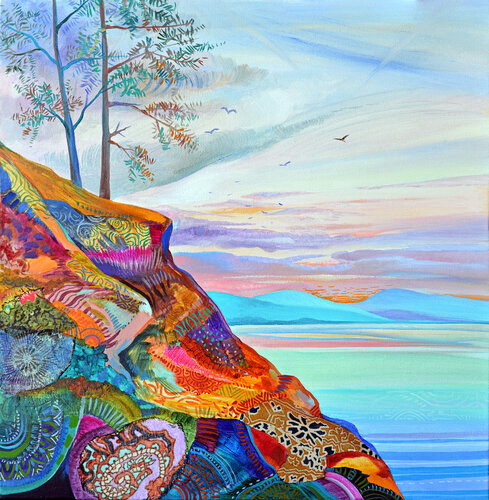 "Tales Of Birds" van Silvia Pavlova, Schilderij te koop op Singulart