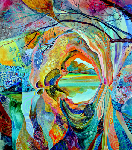 "Gate To Heaven" van Silvia Pavlova, Schilderij te koop op Singulart