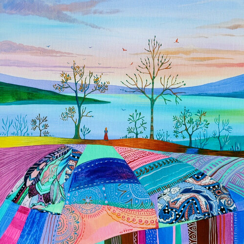 "Winter Shores" van Silvia Pavlova, Schilderij te koop op Singulart