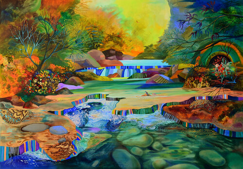 "Piece Of Heaven" di Silvia Pavlova, Pittura in vendita su Singulart
