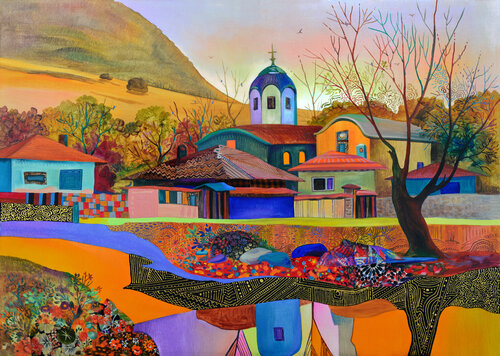 "Autumn Solitude" van Silvia Pavlova, Schilderij te koop op Singulart