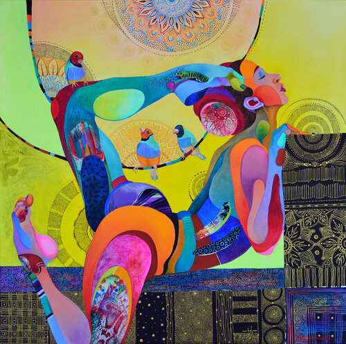 "Es desigual" van Silvia Pavlova, Schilderij te koop op Singulart