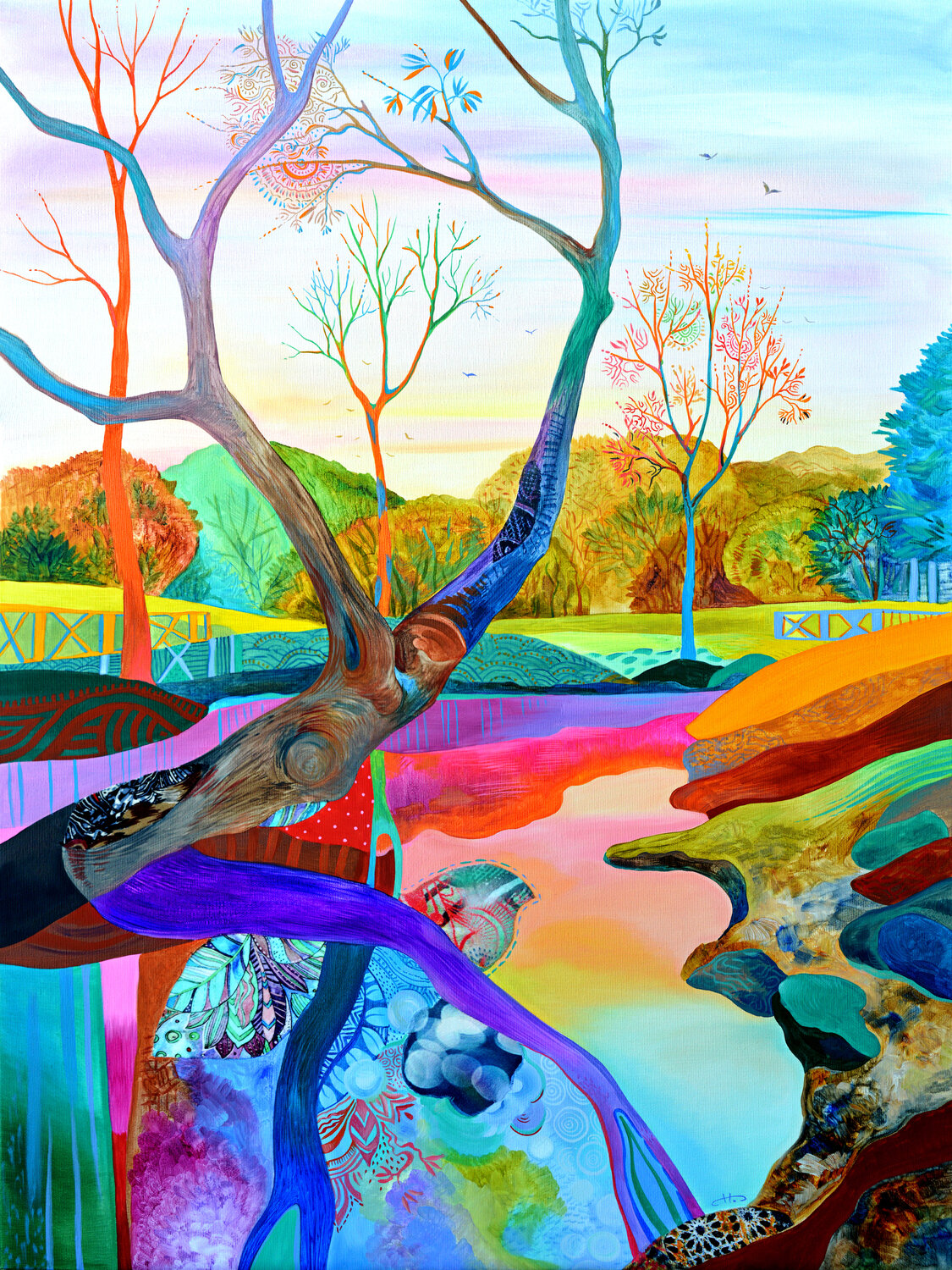 "River Stories II" Silvia Pavlova