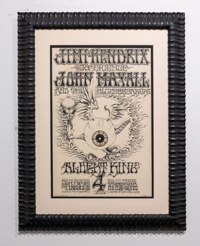 Flying Eyeball/ BG 105 de Rick Griffin, Obra en papel a la venta en Singulart