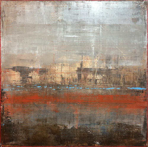 Rustic Grunge van Robert Tillberg, Schilderij te koop op Singulart