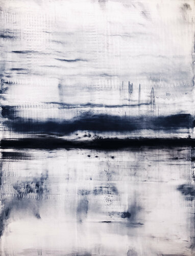 Lightly Black & Blued van Robert Tillberg, Schilderij te koop op Singulart