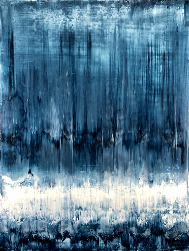 Infused With Blue van Robert Tillberg, Schilderij te koop op Singulart