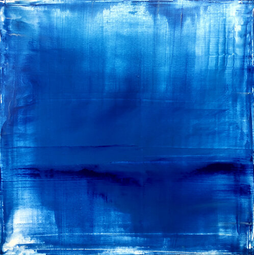 Dreaming In Blue von Robert Tillberg, Malerei kaufen auf Singulart