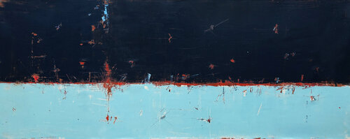 Between The Blues de Robert Tillberg, Pintura a la venta en Singulart