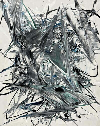 Liquid Metal von Robert Tillberg, Malerei kaufen auf Singulart