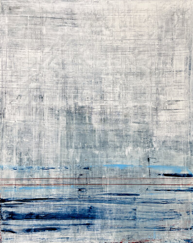 Gridlocked In The Cold di Robert Tillberg, Pittura in vendita su Singulart