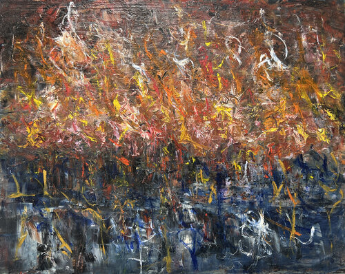 Up In Flames von Robert Tillberg, Malerei kaufen auf Singulart