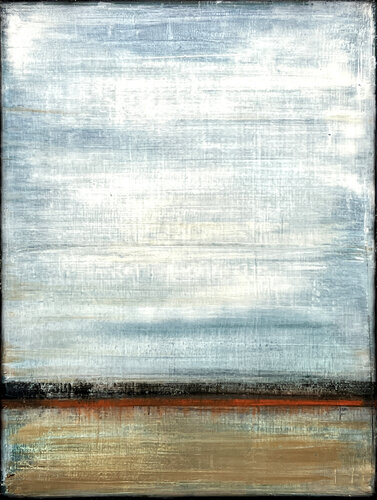 Cloudy Desert par Robert Tillberg, Peinture en vente sur Singulart