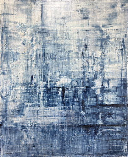 Glacial Runoff par Robert Tillberg, Peinture en vente sur Singulart