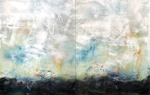 Soul Searching Diptych di Robert Tillberg, Pittura in vendita su Singulart